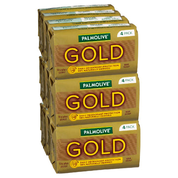 3 Pack x Palmolive Gold Soap 90g (4pc)